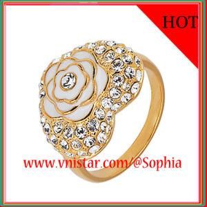 Fashion Heart Shape Rings (R020G-1)