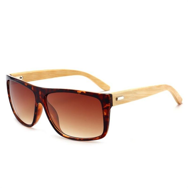 European and American New Fashion Sunglasses Men′s Classic Sunglasses Bamboo Glasses Wholesale Sg3003