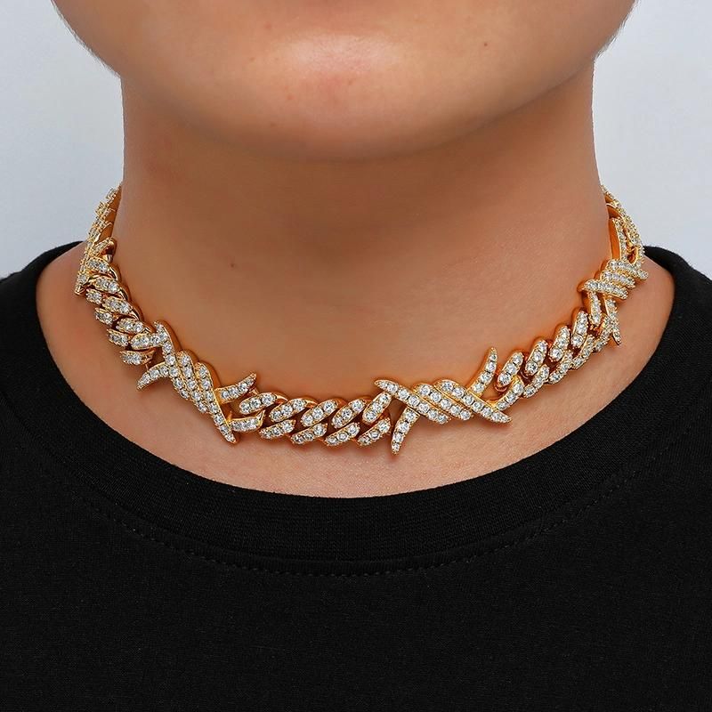 Hip Hop Jewelry Style Wholesale Copper Necklace