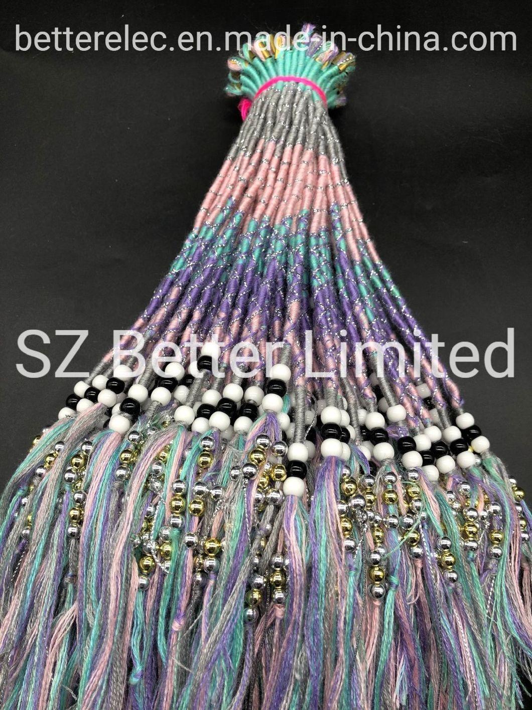 Handmade Traditional Braids, Dirty Ponytails, Colorful Ponytails, Ponyhair, Ponytails, Colorful Ponytails, Colorful Dirty Ponytails, Personalized Headwear