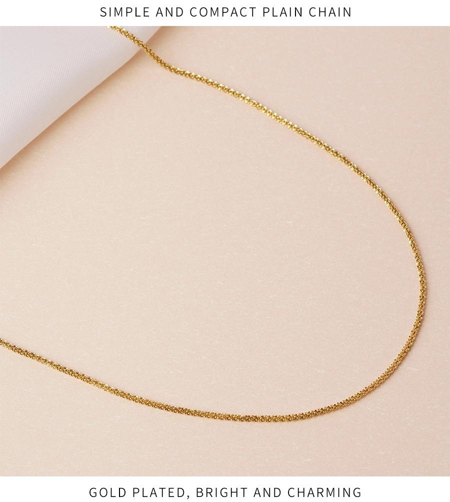 Creative Small Gold Women′s Cauliflower Necklace