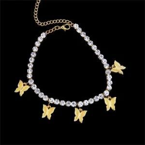 Fashion Beach Anklet Girl Butterfly Anklet Adjustable