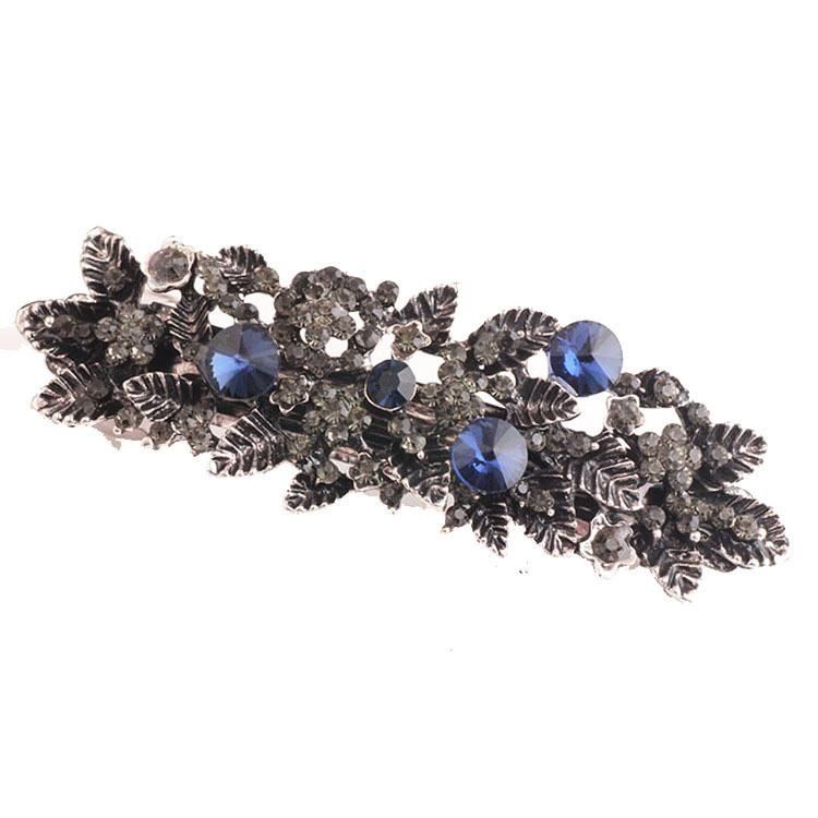 Hair Barrette Classical Hair Accessories Retro Top Clip Hairpin Medium Korean Headdress Spring Clip Clips Horizontal Clip Word Clip