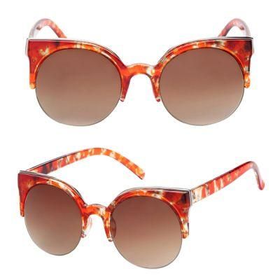 Half Frame Fashion Sunglasses