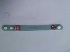 High Quality Plastic Promotional PVC Gift Bracelet (SB-0036)