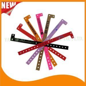 Entertainment One Time Use Promotion Custom Plastic ID Wristband (E8070-2)