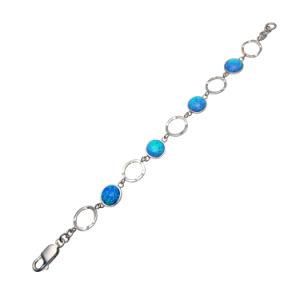 2021 Sterling Silver Bracelet Opal Bangle Fashion Jewelry christmas Gift