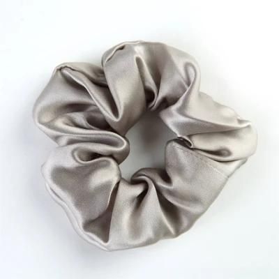 Wholesale High Quality Girls Custom Real Silk Scrunchies