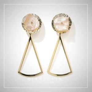 Metal Punk Geometric Dangle Earrings for Women Statement Follow Alloy Vintage Drop Earring 2019 Fashion Jewelry Pendientes