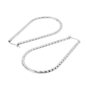 Yongjing Jewelry Stainless Steel Fashion Hoop Earrings (YJ-E0055)