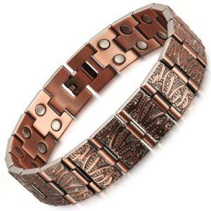 Mens Magnetic 100 Pure Copper Medical Bracelet for Arthritis