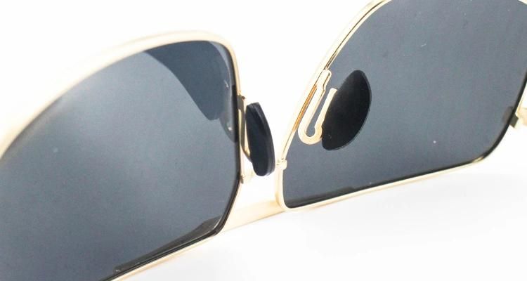 Metal Fashion Double Beam Design Stock Polarized Men Sunglasses