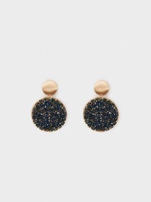 Trendy Fashion Alloy with Diamond Crystal Earrings Jewelry