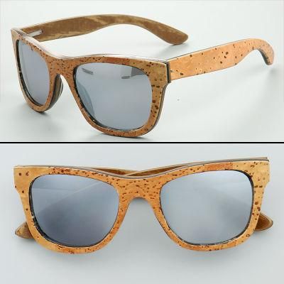 Wood Wooden Sunglasses with Mirror Lens New