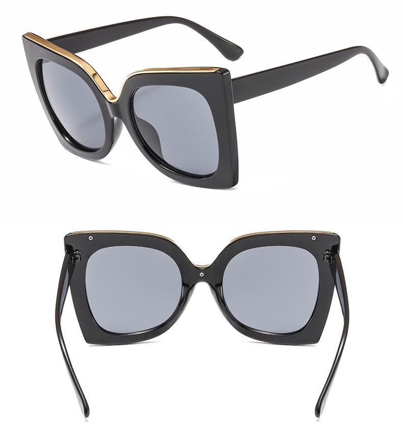 2020 Luxury Designer UV400 Sunglasses Female Brand Gradient Color Eyeglasses