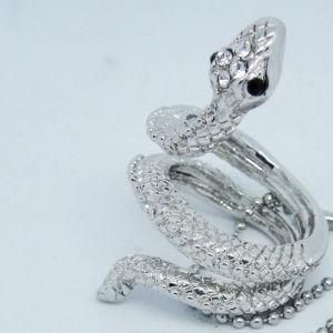 Fashion Snake Shape Stainless Steel Ring (RZ2051)