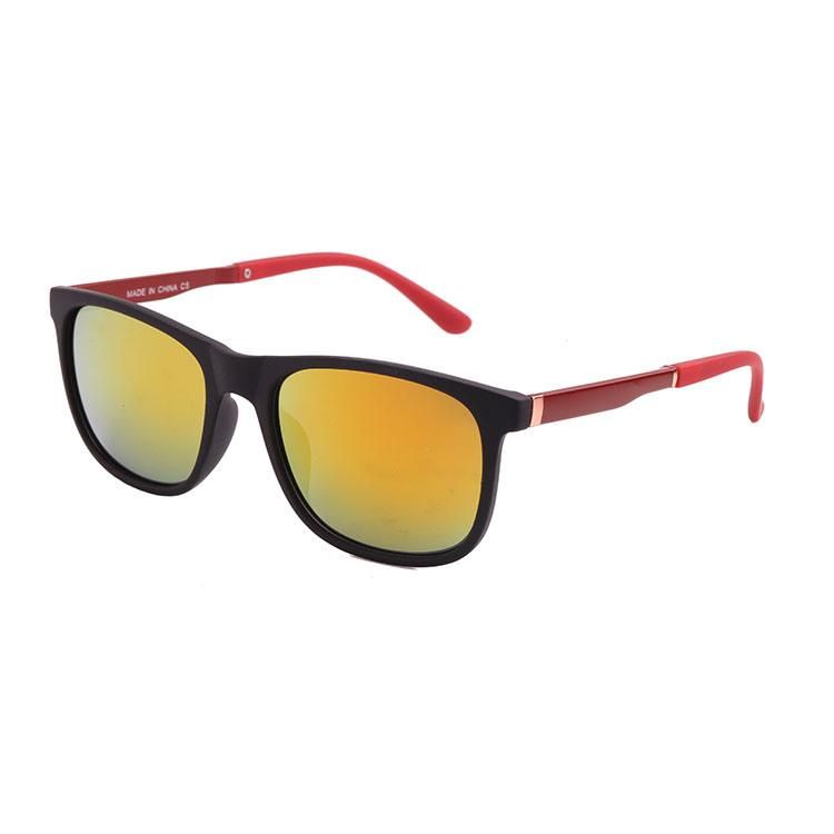 2019 Black Unisex Sports Sunglasses with Metal