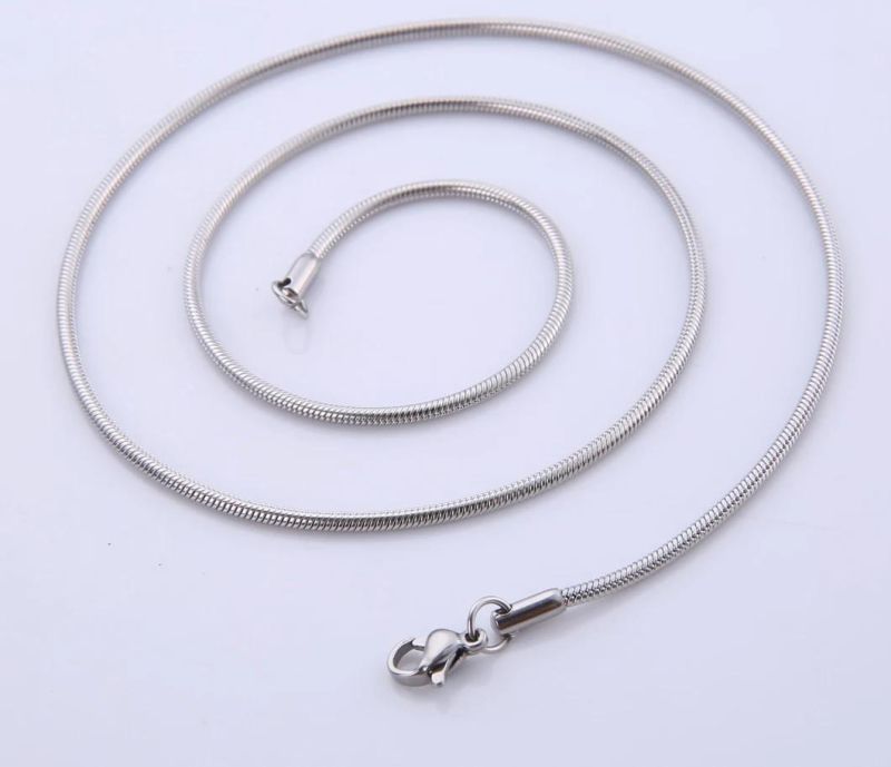 Jewelry Bracelet Necklace Making Round Snake Chain Fashion Jewel Necklaces Bracelet