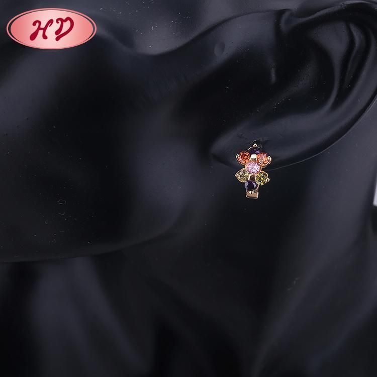 Wholesale Modern 24K Gold Copper Jewelry Earring Supplies