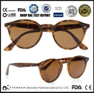 Customer&prime;s Branded Logo Sunglasses with Top Acetate Raw Material
