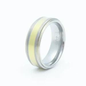 High Quality Plated Fashion Tungsten Prime Ring Jewelry
