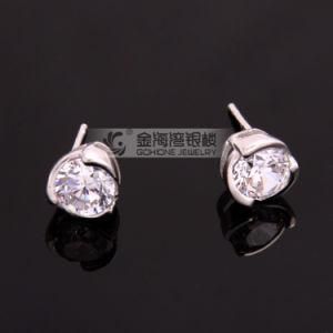 Fashion 925 Sterling Silver Stud Pierced Earring