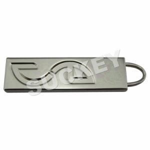 Garment Metal Rectangle Shaped Tag (HT1176)