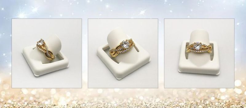 Design 925 Sterling Silver Jewelry Ladies Wedding Rings Different Sizes Wholesale