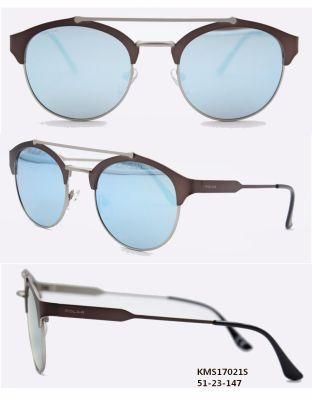 Metal Sunglasses Hot Selling Unisex&prime;s Sunglasses (KMS17021S)