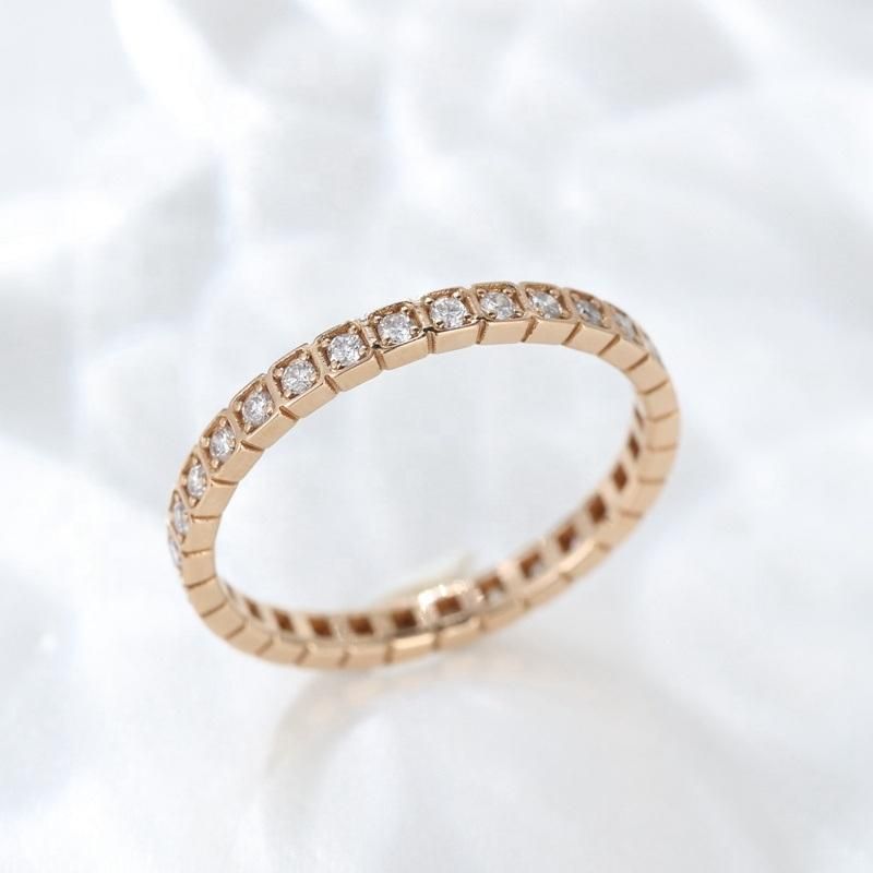 Fashion Simple Eternity Band Eternal Ring