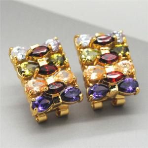 The Fashion 24k Gold Plated Jewelry Earrings (E130027)