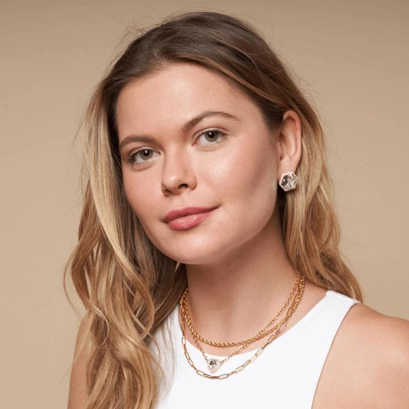 Simple Fashion Polygon Earrings Jewelry