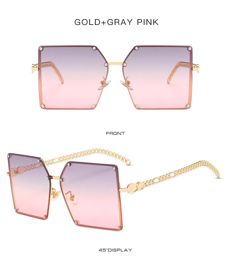 2022 New Wholesale Custom Logo Fashion Eyewear OEM Sunglasses Polarized Style Square Tinted Lenses Hight Quaility Sunglasses Women