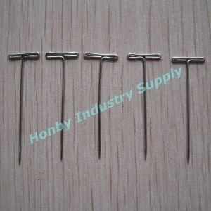 Wholesale 32mm Nickel Plated T Head Wig Pin