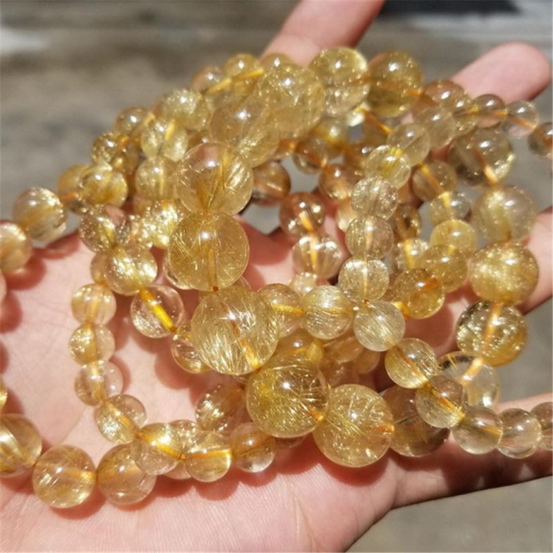 OEM New Design Rutilated Quartz Bracelet
