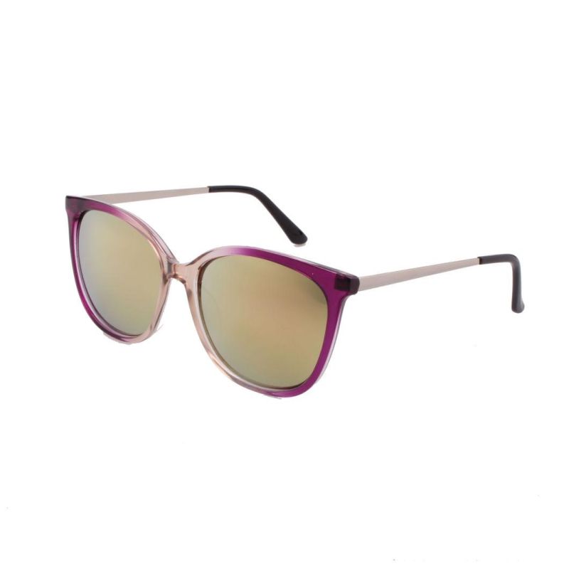 2017 Big Cat Eye Shape Sunglasses with Metal