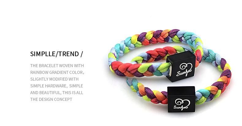 Hot on Amazon Customizable Colorful Hand Woven Bracelet