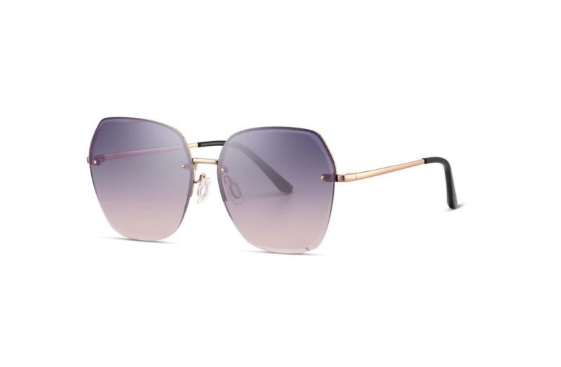 Latest Fashion Metal Stylish Style Sun Glass Women Sunglasses in Stock