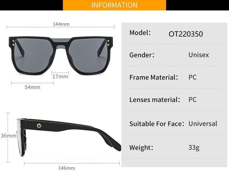 2022 New Style Fashion One Piece New Fashion Sunglasses