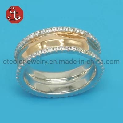 Eternity Band Fashion Silver Jewelry Luxury Ring for Women in 925 Sterling Silver Jewelry