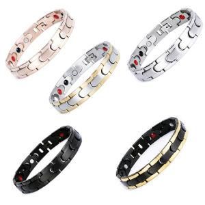 Factory Price Health Care Quantum Positive Energy Nano Bracelet with Magnetic Stone