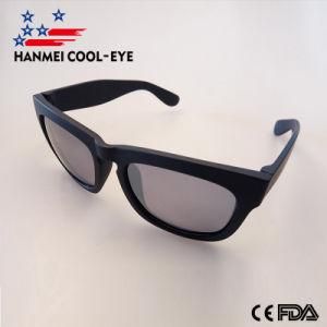 Classical Design PC Lady Fashion Sunglasses with Shiny Revo