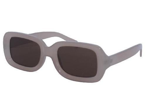 Vivant Plastic Candy Color Rim Rectangle Frame Sunglasses