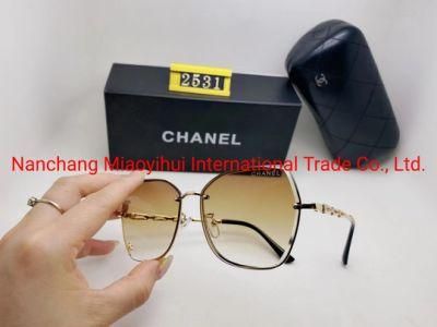Summer Wholesale Brand UV Protection Beach Sunglass Luxury Fashion Chanel&prime;&prime;s Fashion Unisex Designer Sunglasses