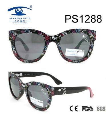 China Wholesale Black Patten Kid Plastic Sunglasses (PS1288)