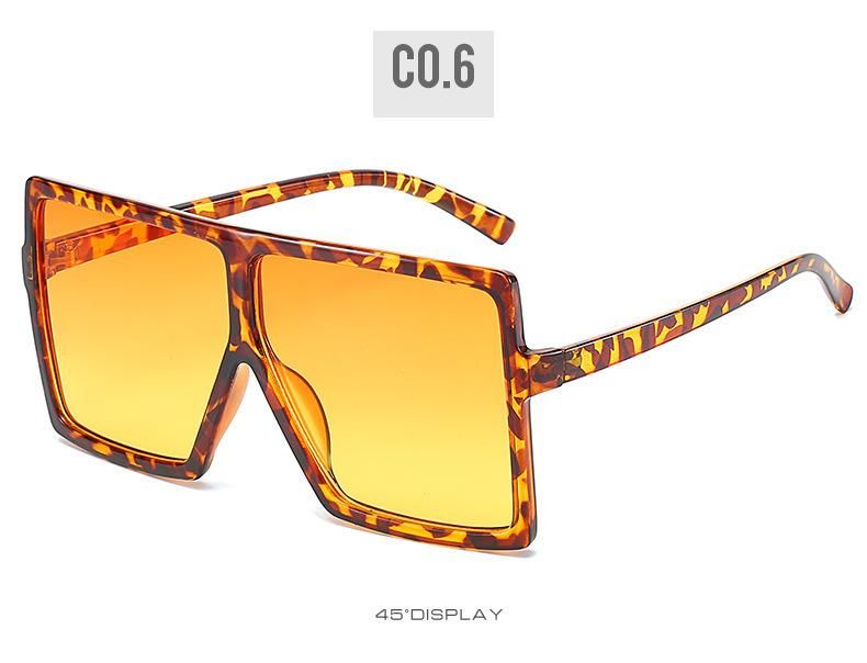 Fashion Big Square Sunglasses