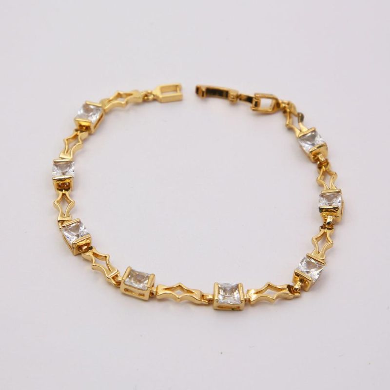 18K Gold Bracelet Jewelry Gold Plated Chain Bracelet for Women