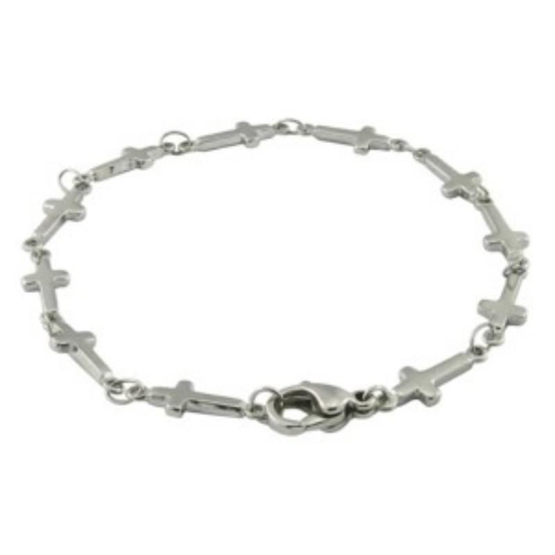 Silver Heart Lady Bracelet