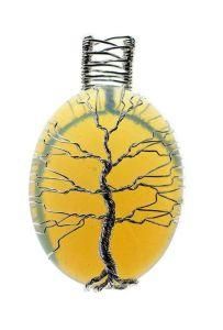 Tree of Life Oval Opalite Pendant