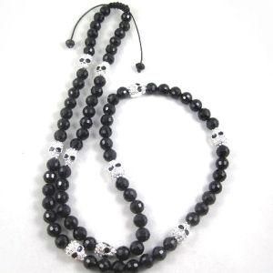 Fashion Skull Shamballa Necklace (SHNL1010)